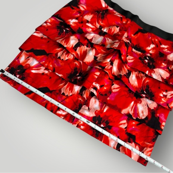 Larry Levine Hawaiian Floral Skirt - Picture 7 of 16